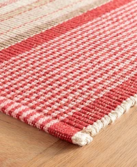 Dash and Albert Rugs by Annie Selke Framboise Prsfr 2'6''x8' Runner Area Rug