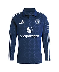 Adidas Men's Alejandro Garnacho Navy Manchester United 2024/25 Away Replica Long Sleeve Player Jersey
