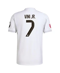 Adidas Men's Vini Jr. White Real Madrid 2025/26 Home Authentic Jersey