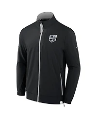 Fanatics Men's Black Los Angeles Kings Authentic Pro Rink Coaches Full-Zip Jacket