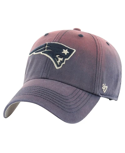 '47 Brand Men's Navy New England Patriots Dusted Relaxed Clean Up Adjustable Hat