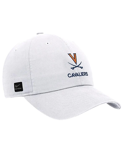 Nike Men's White Virginia Cavaliers 2025 On-Field Club Adjustable Hat