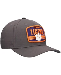 New Era Men's Charcoal Clemson Tigers Team Elevated 9SEVENTY Stretch-Snap Adjustable Hat