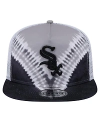 New Era Men's Chicago White Sox Tie-Dye Golfer Trucker Adjustable Hat