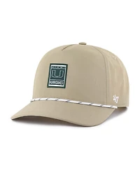 '47 Brand Men's Khaki Miami Hurricanes Cozumel Hitch Brrr Adjustable Hat