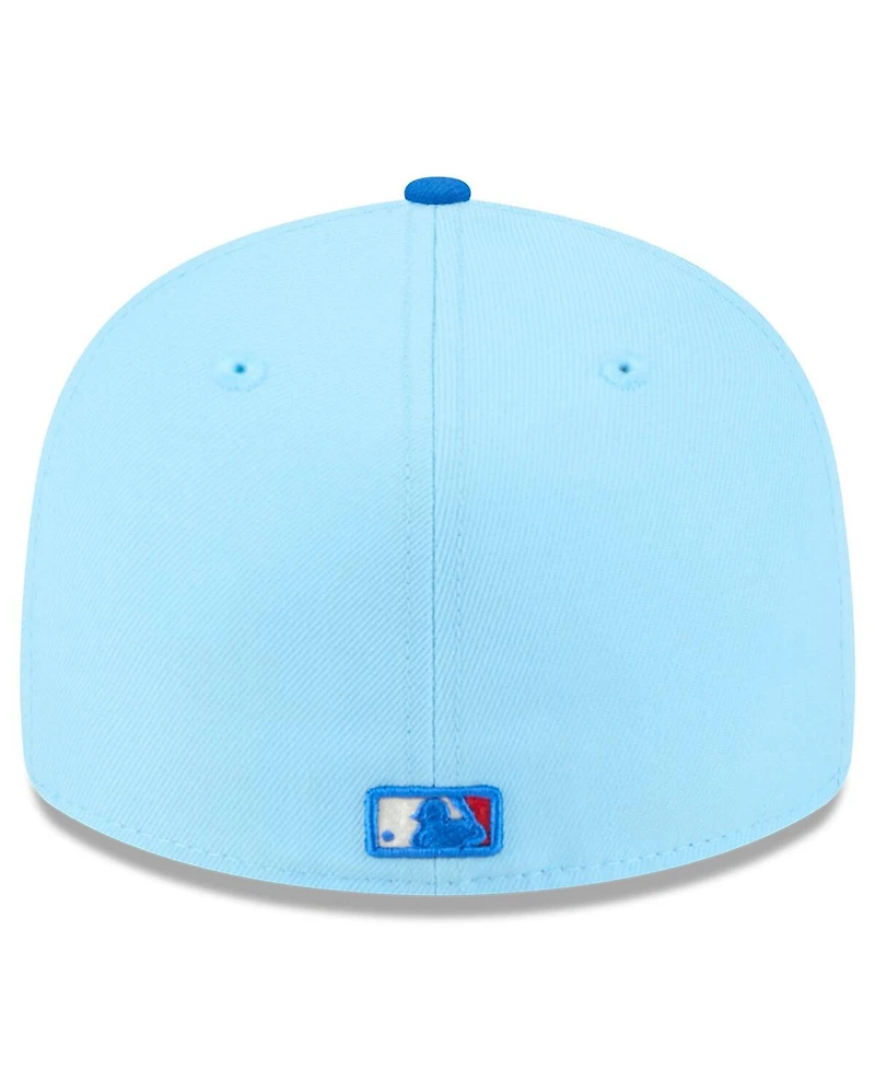 New Era Men's Light Blue/Royal Los Angeles Dodgers 2025 Fourth of July Low Profile 59FIFTY Fitted Hat