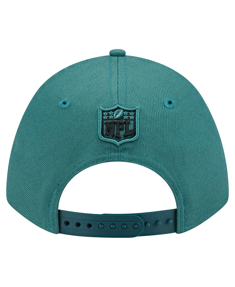 New Era Men's Midnight Green Philadelphia Eagles Team Collection 9FORTY M-Crown Adjustable Hat
