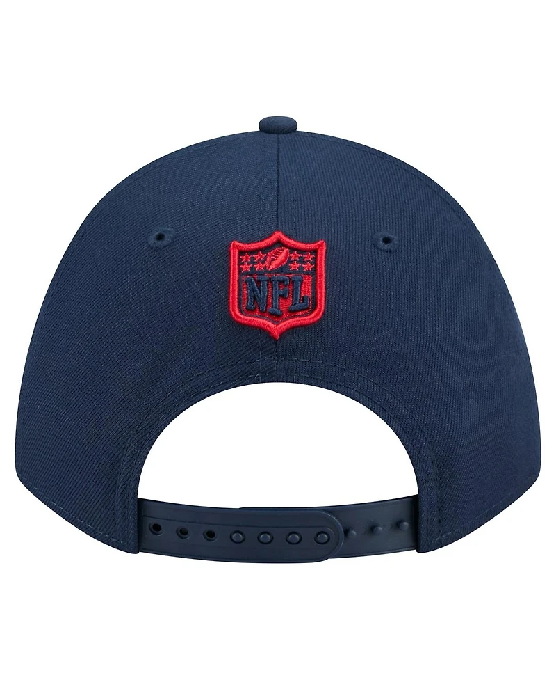 New Era Men's Navy New England Patriots Team Collection 9FORTY M-Crown Adjustable Hat