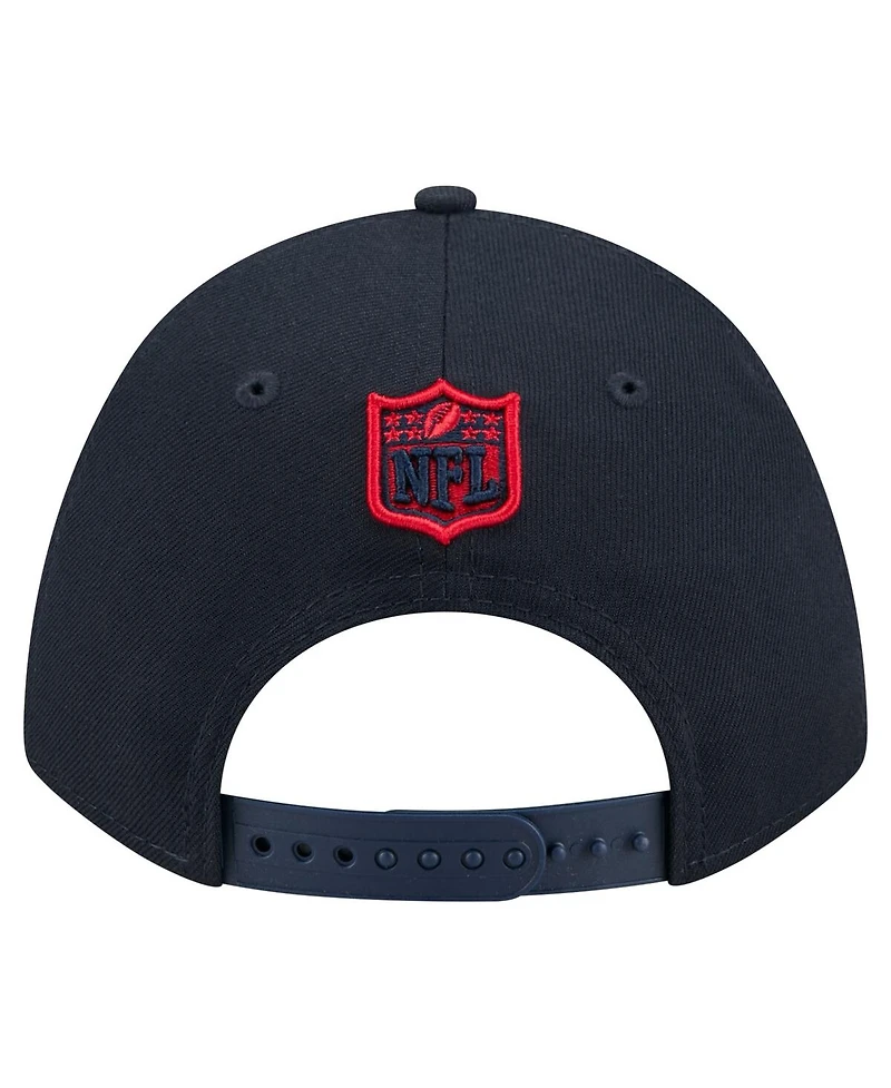 New Era Men's Navy Houston Texans Team Collection 9FORTY M-Crown Adjustable Hat