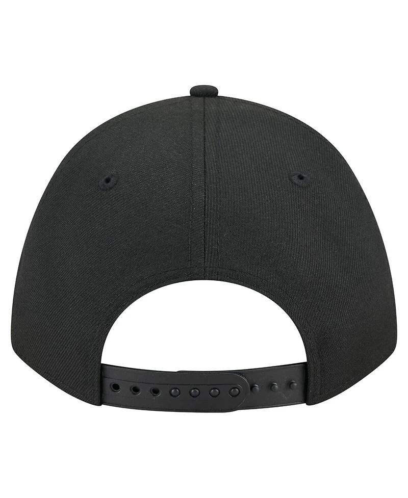 New Era Men's Black New England Patriots Team Collection 9FORTY M-Crown A-Frame Adjustable Hat