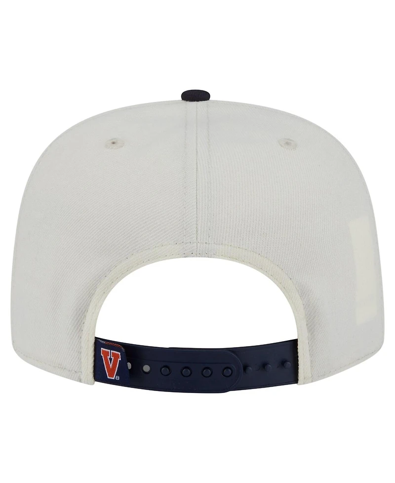 New Era Men's White Virginia Cavaliers Collegiate 9FIFTY A-Frame Snapback Hat