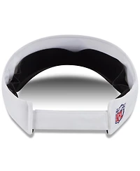 New Era Men's White/Black Baltimore Ravens 2025 Nfl Training Camp Adjustable Visor Hat