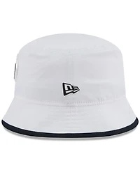 New Era Men's White Houston Texans 2025 Nfl Training Camp Stretch Bucket Hat