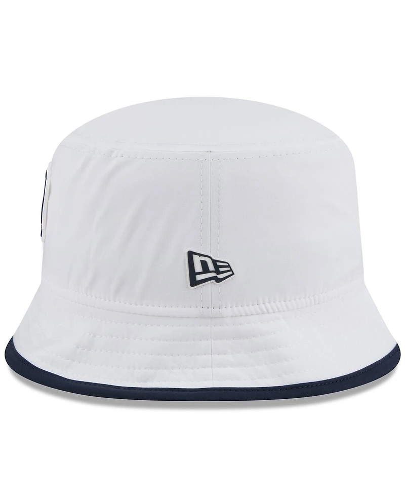 New Era Men's White Chicago Bears 2025 Nfl Training Camp Stretch Bucket Hat