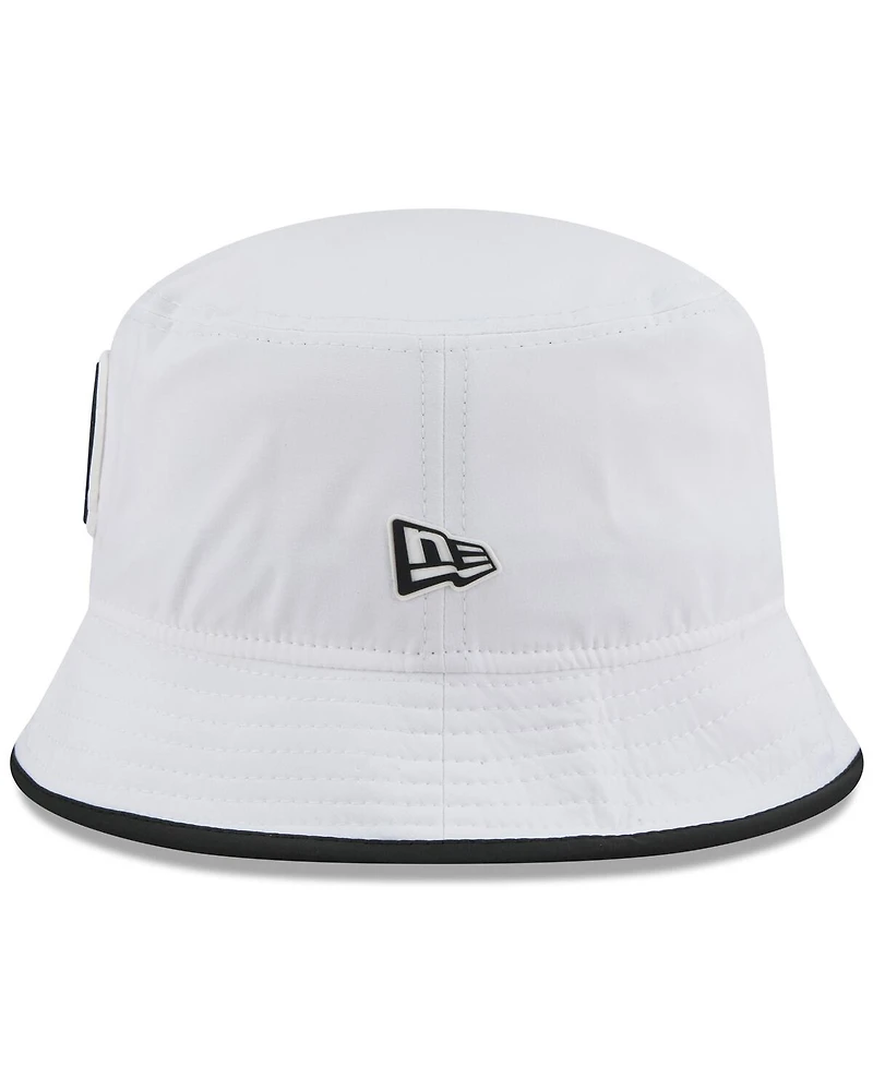 New Era Men's White Baltimore Ravens 2025 Nfl Training Camp Stretch Bucket Hat