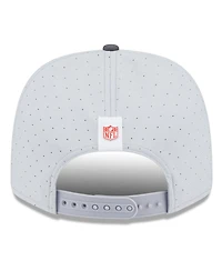New Era Men's Gray/Graphite Kansas City Chiefs 2025 Nfl Training Camp 9SEVENTY Adjustable Hat