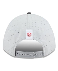 New Era Men's Gray/Graphite San Francisco 49ers 2025 Nfl Training Camp A-Frame 9FORTY Adjustable Hat