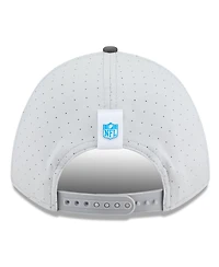 New Era Men's Gray/Graphite Detroit Lions 2025 Nfl Training Camp A-Frame 9FORTY Adjustable Hat