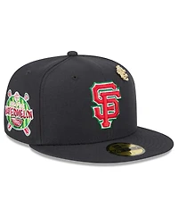New Era Men's Black San Francisco Giants 2025 Big League Chew 59FIFTY Fitted Hat