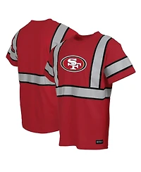 Buffalo Outdoors Men's Scarlet San Francisco 49ers Safety Heavyweight T-Shirt