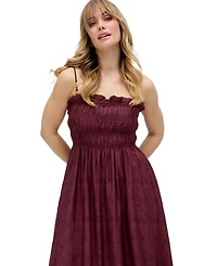 Raffya Women's Marie All Over Jacquard Mini Dress