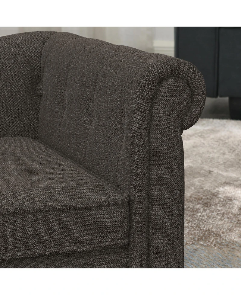 Streamdale Furniture Elegant Elevated Dog Sofa Bed - Dark Brown