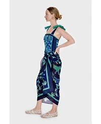 Jessie Zhao New York Beach Sarong Wrap