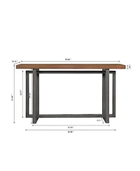 Streamdale Furniture 59" Narrow Console Table