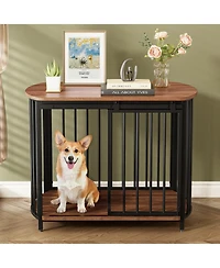 Streamdale Furniture 31.5" Dog Crate End Table