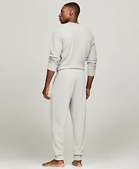 Tommy Hilfiger Men's Classic-Fit Waffle-Knit Thermal Pajama Joggers