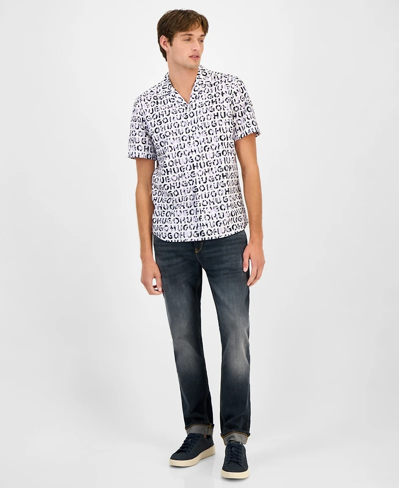 Hugo by Boss Men's Ellino Logo Shirt