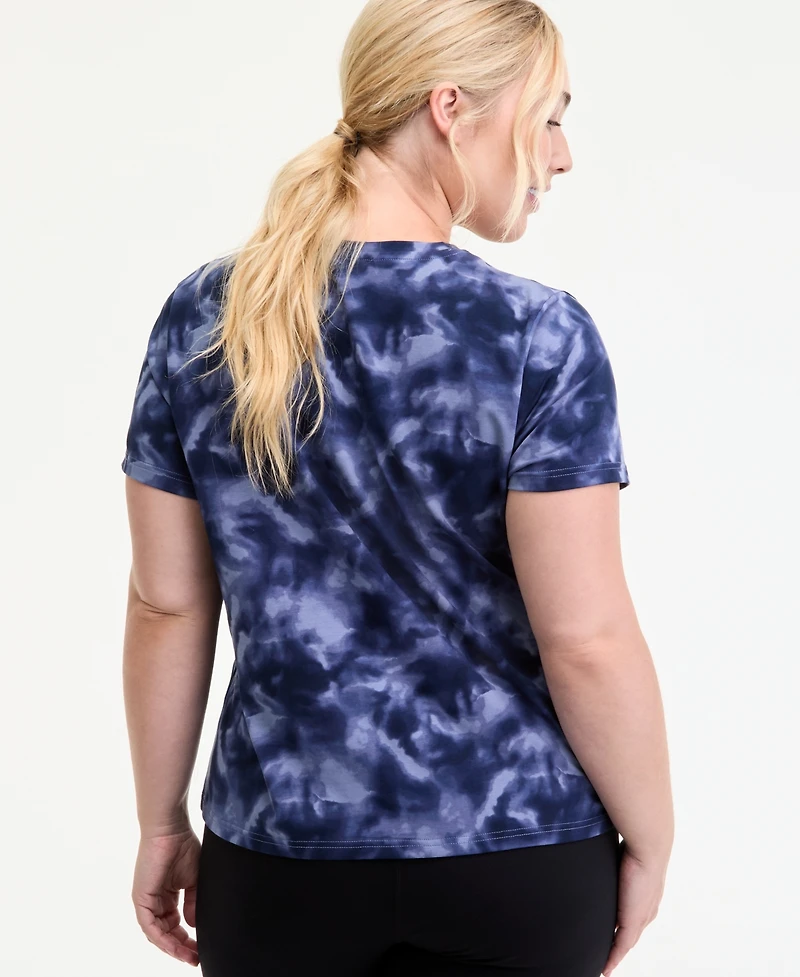 Id Ideology Plus Essential Cotton Short-Sleeve T-Shirt, Exclusively at Macy's