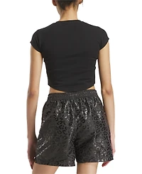 Reebok x Angel Reese Women's Cropped Graphic Tee