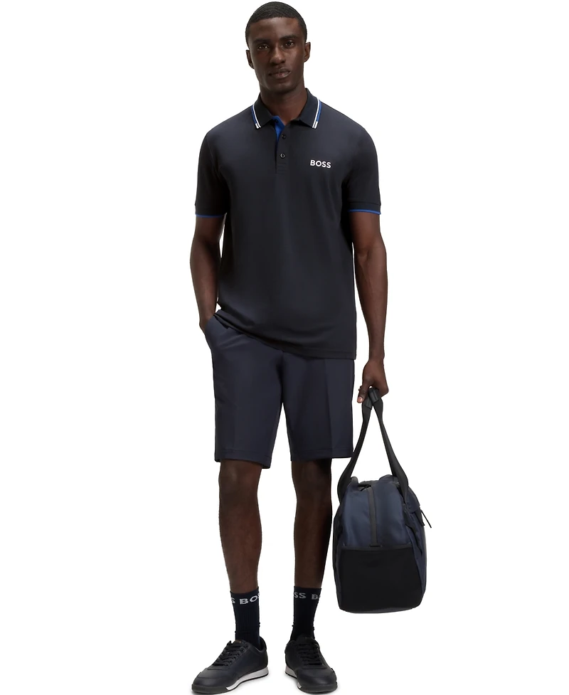 Boss by Hugo Men's Cotton-Blend Polo Shirt