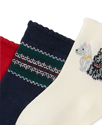 Polo Ralph Lauren Baby 3-Pk. Scottie Dog Socks