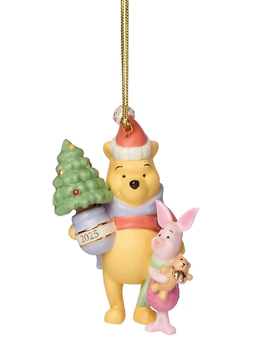 Lenox 2025 Winnie the Pooh & Piglet Ornament