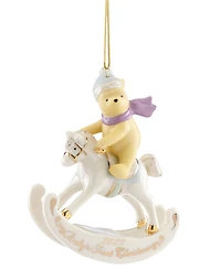 Lenox 2025 Winnie the Pooh Baby's 1st Christmas Ornament