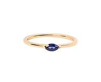 Marquise Birthstone Ring - September Sapphire