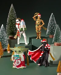 Lenox Holiday Grogu with Stocking Ornament