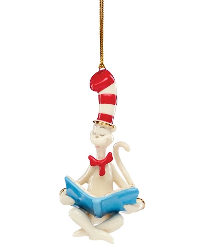 Lenox Cat in the Hat Ornament