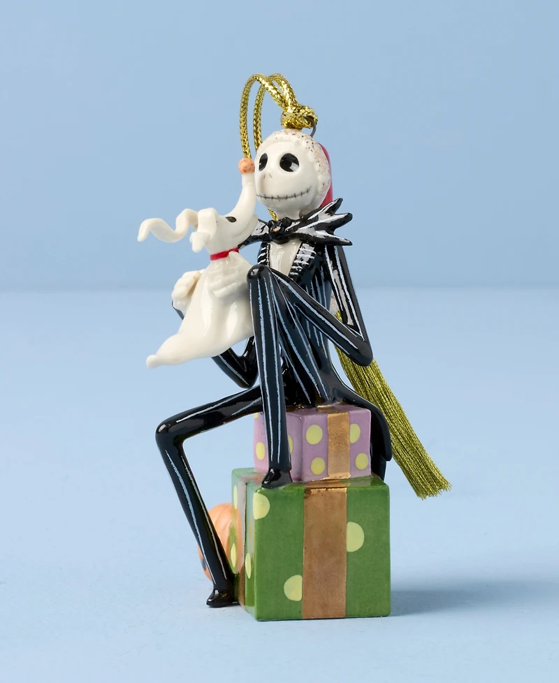 Lenox Nightmare Before Christmas Santa Jack Skellington Ornament