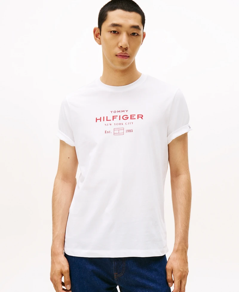 Tommy Hilfiger Men's Logo Cotton T-Shirt