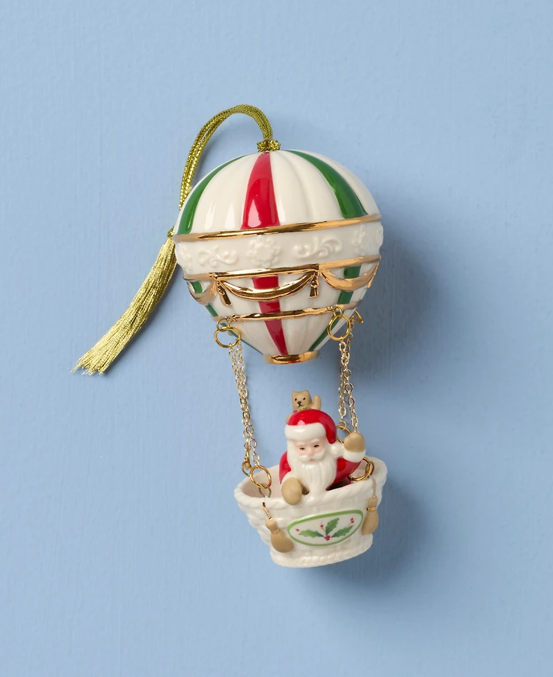 Lenox Christmas Hot Air Balloon Ornament