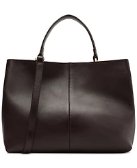 Arezzo Delphine Large Leather Shopping Bag