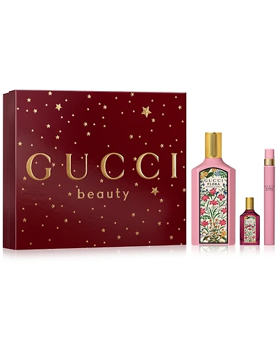 Gucci Flora Gorgeous Eau de Parfum for Women Trio Gift Set