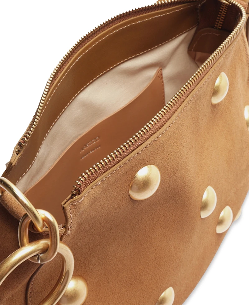 Arezzo Jamie Medium Suede Crossbody