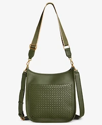 Style & Co Small Woven Dip Crossbody, Macy's Exclusive
