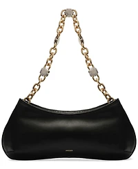 Arezzo Luna Small Leather Baguette