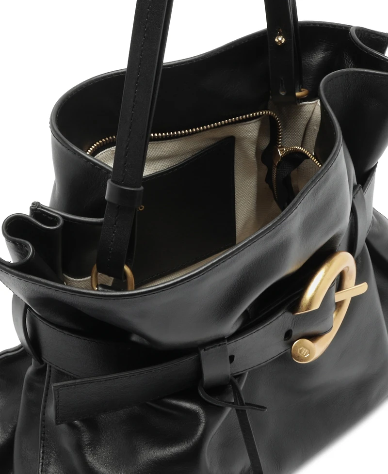 Arezzo Rivera Medium Leather Clutch