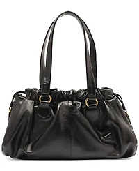 Arezzo Capri Small Leather Shoulder Bag